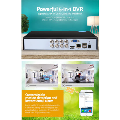 NNEDSZ 8 Channel CCTV Security Video Recorder