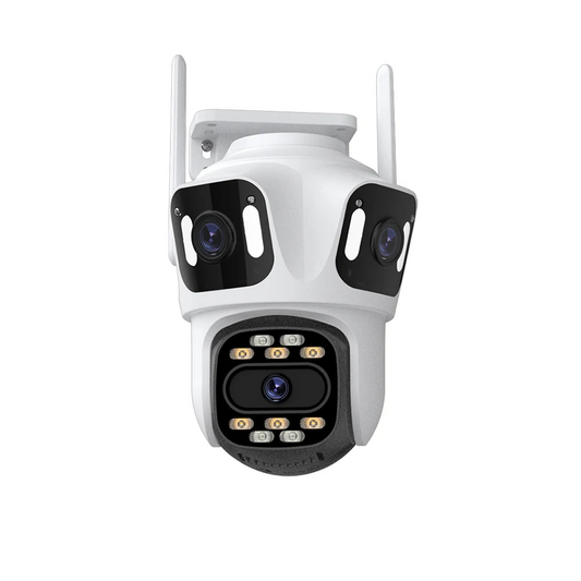 Three Lens 6K HD Outdoor WiFi Security Camera-0